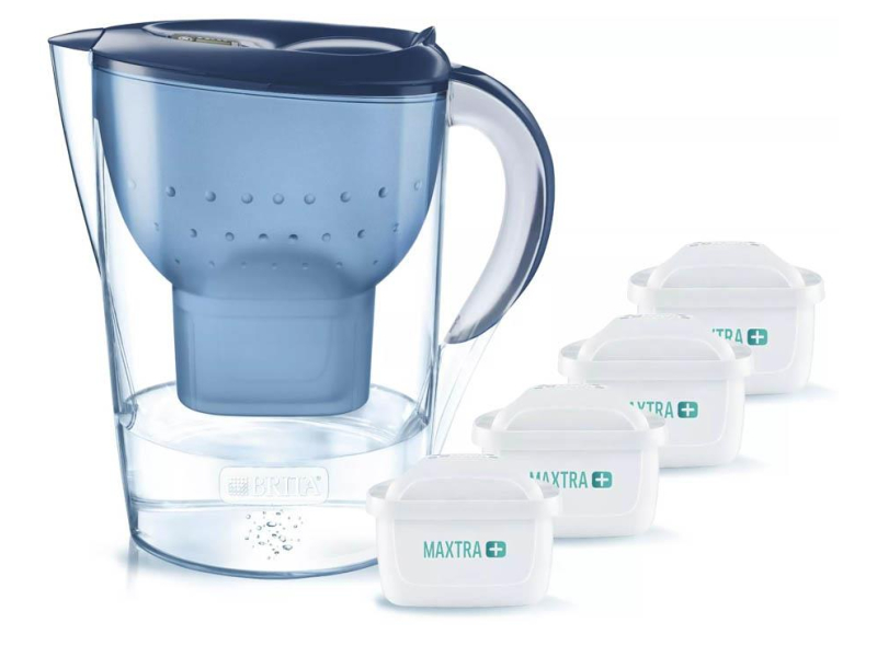 Brita Dzbanek filtrujący MARELLA XL 3,5L niebieska + 4 wkłady Pure